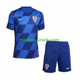 Maillot de Foot Croatie Extérieur UEFA EURO 2024 - Enfant